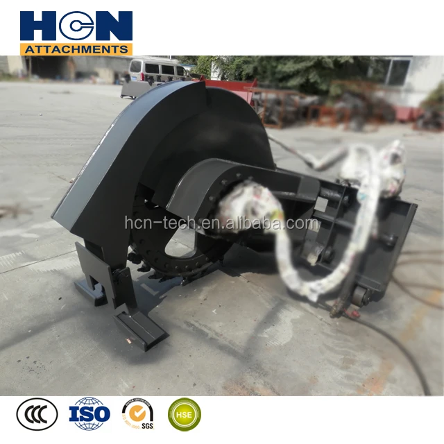 Hot sale rock saw trencher for skid steer loader