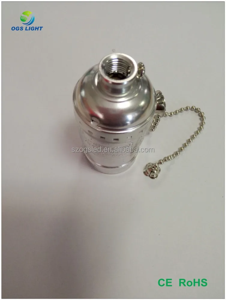 OGSLS16C e27 эдисона патрон Серебряный Цвет светильника