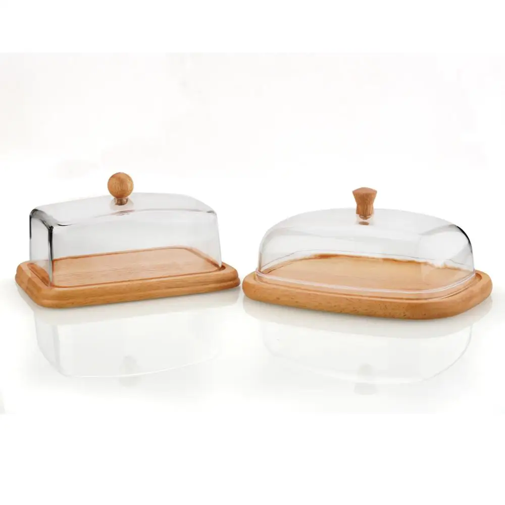 factory price wooden high quality organic cheese board with cover