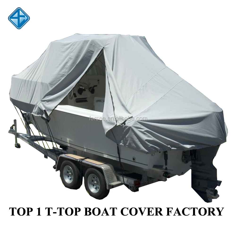 Amazon best sellers Premium Heavy Duty 600D Hard T-Tops boat cover waterproof