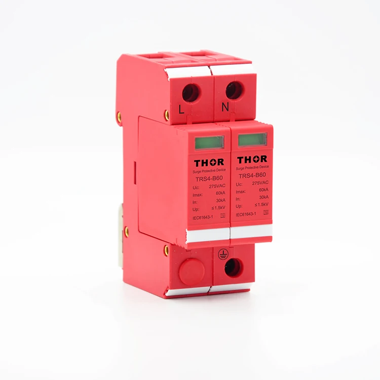 Lightning protection system 60KA power surge protection SPD device