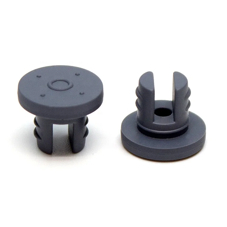 13MM 2-Leg Lyophilization Chlorobutyl Butyl Rubber Stoppers
