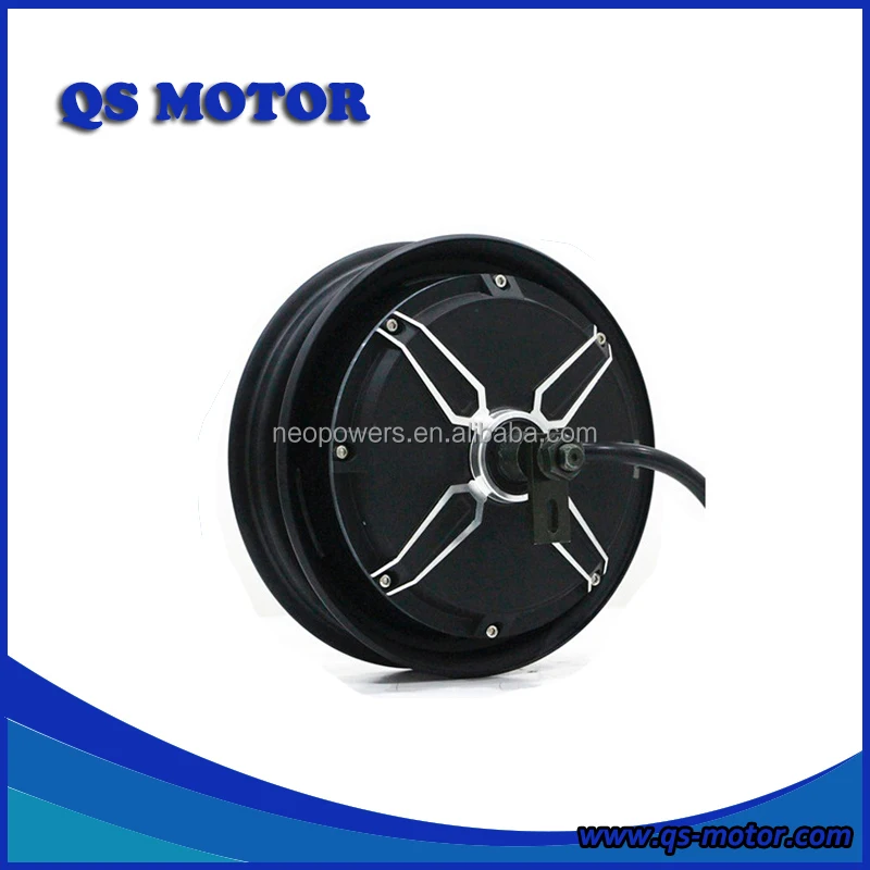 QS Motor 10 inch 4000W 72V E-Scooter In Wheel Hub Motor (50H) V2 Type, Brushless DC Motor
