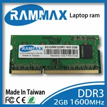 Laptop DDR3 Ram 2GB|4GB|8GB Memory SO-DIMM1600Mhz PC3-12800 Non-ECC 204pin/CL11 high compatible with all motherboard of Notebook