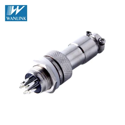 Разъем MICRO JACK GX12, Автомобильный Электрический круглый разъем