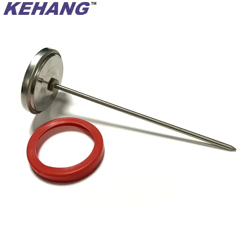 meat cooking food thermometer with silicon rubber case temperature instruments