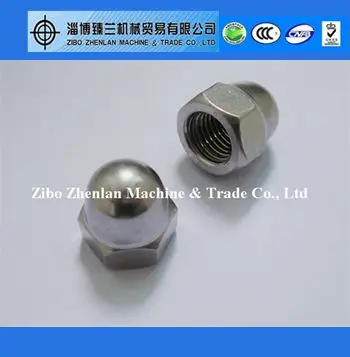 Wheel Nut Locks/Hex Cap Acorn Nut/Zinc Plated Dome Cap Nut Din1587