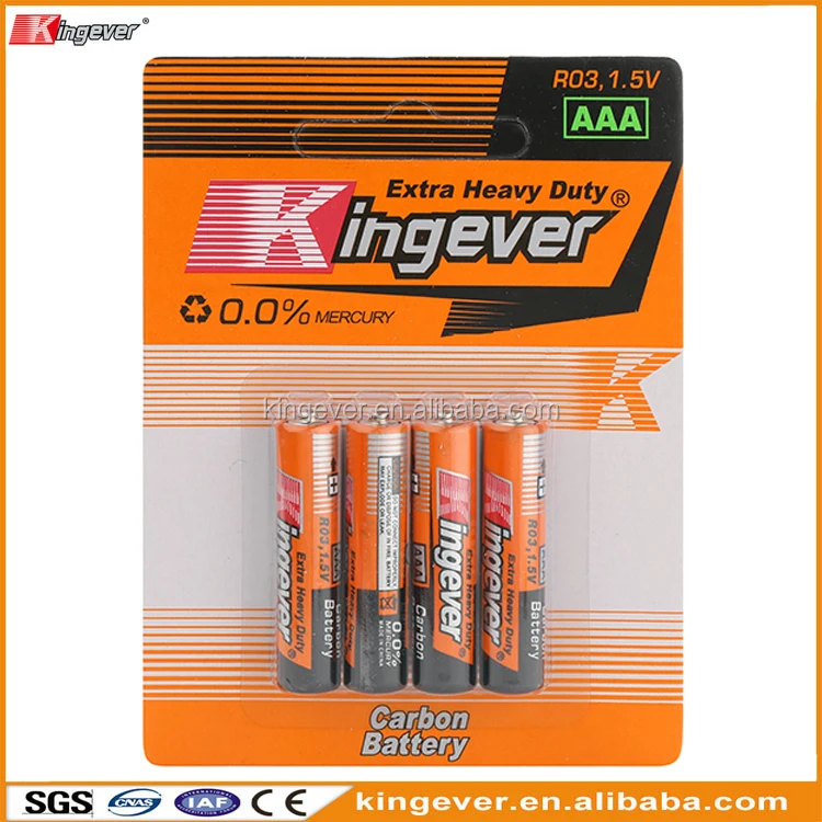 1.5V R03P AAA size Dry Battery