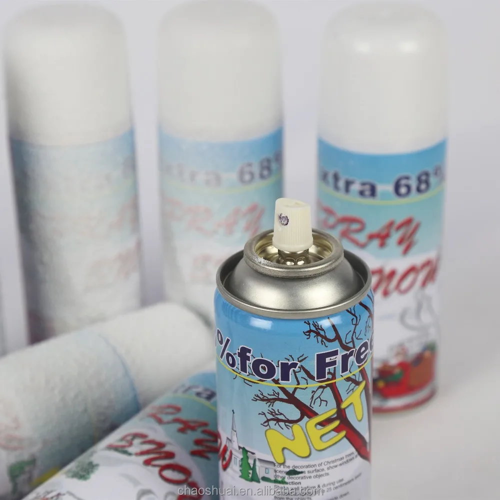 Fashionable Design Party Foam Snow Spray Christmas Party Decoration Supply Snow Spray