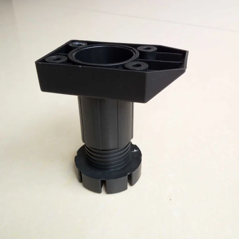 furniture supplies level adjustable plastic leg parts