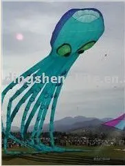 Weifang new style 20 meters octopus kite soft kite