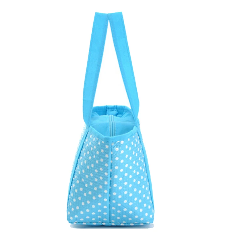 
China Manufacturers Custom Printed Lunch Cooler Insulated Shopping Bag 