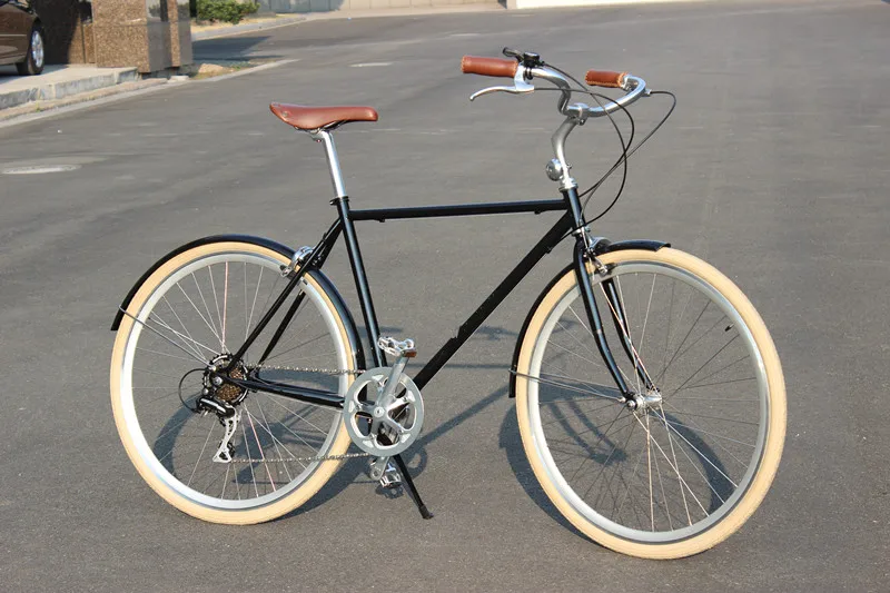 Высококачественный 700C 28 дюймов велосипед для семейного использования Винтажный велосипед 7 скоростей городской велосипед Грузовой Велосипед Взрослый трехколесный велосипед GB3061