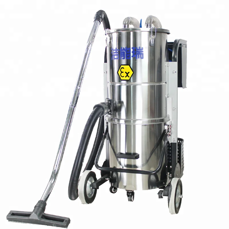 Aluminum powder and other chemical powder with Explosion proof industrial vacuum cleaner
