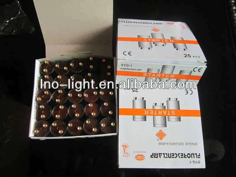 
Popular selling liquid fluorescent lamp tube starter 