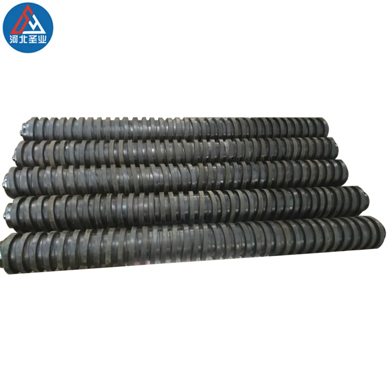 
belt conveyor rubber spiral conveyor roller for coal mining industry 