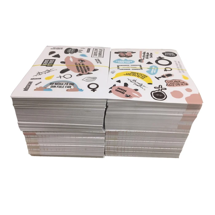Printing Kiss Cut a3 a4 a5 Label Paper Adhesive Die Cut Sticker Sheet
