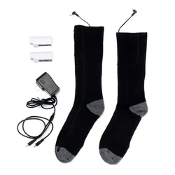 Winter Ski Usb Rechargeable Battery Electric Heated Socks