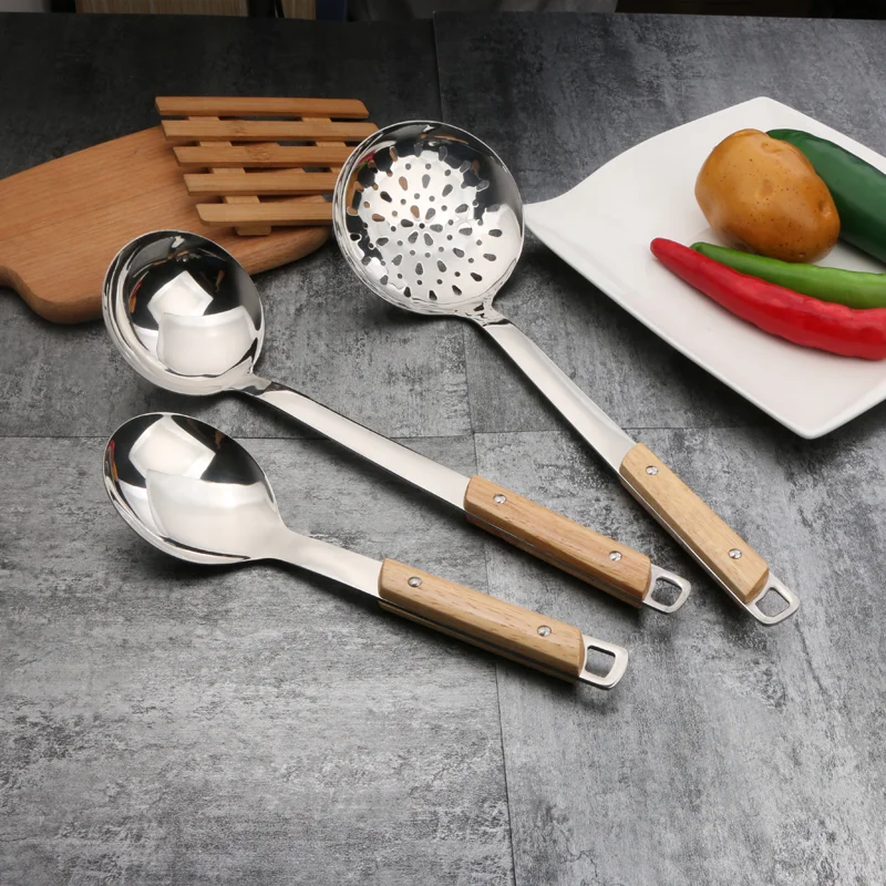 Good price Dining Stainless Steel Kitchen Utensil Set With Holder