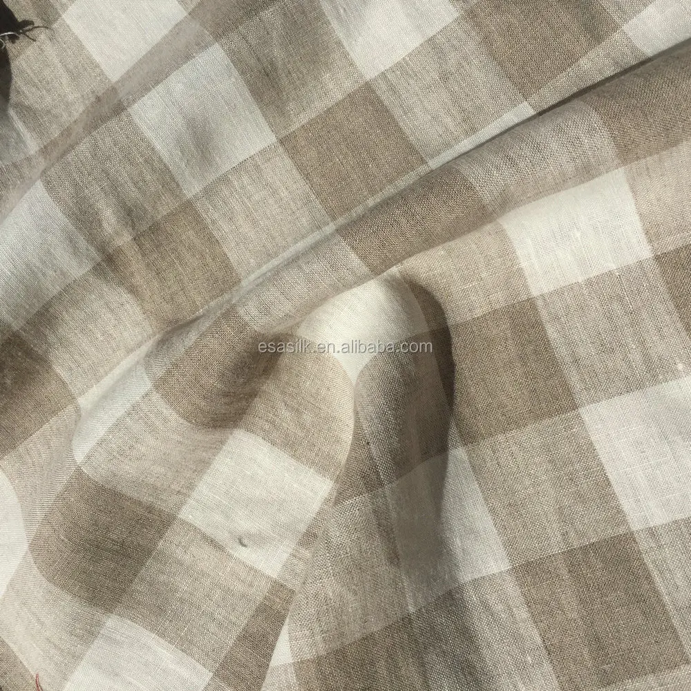280 см ширина квадратный узор пряжа окрашенная льняная ткань 100% французская льняная ткань Использование льняного пододеяльника и домашнего текстиля