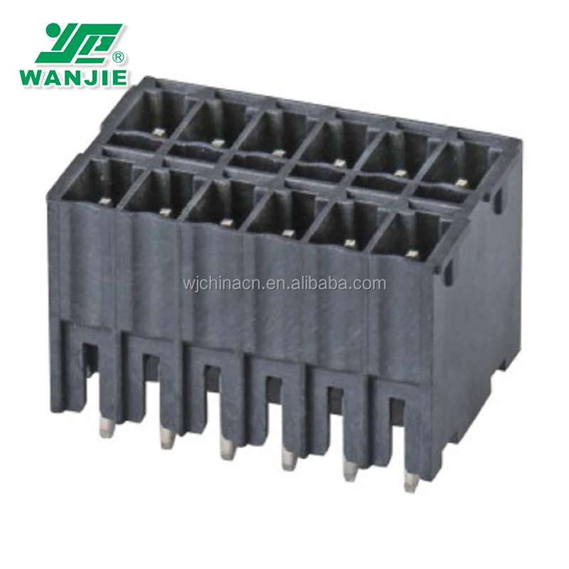 screw terminal block connector pluggable pitch 3.5mm 3.81mm 5.0mm 5.08mm