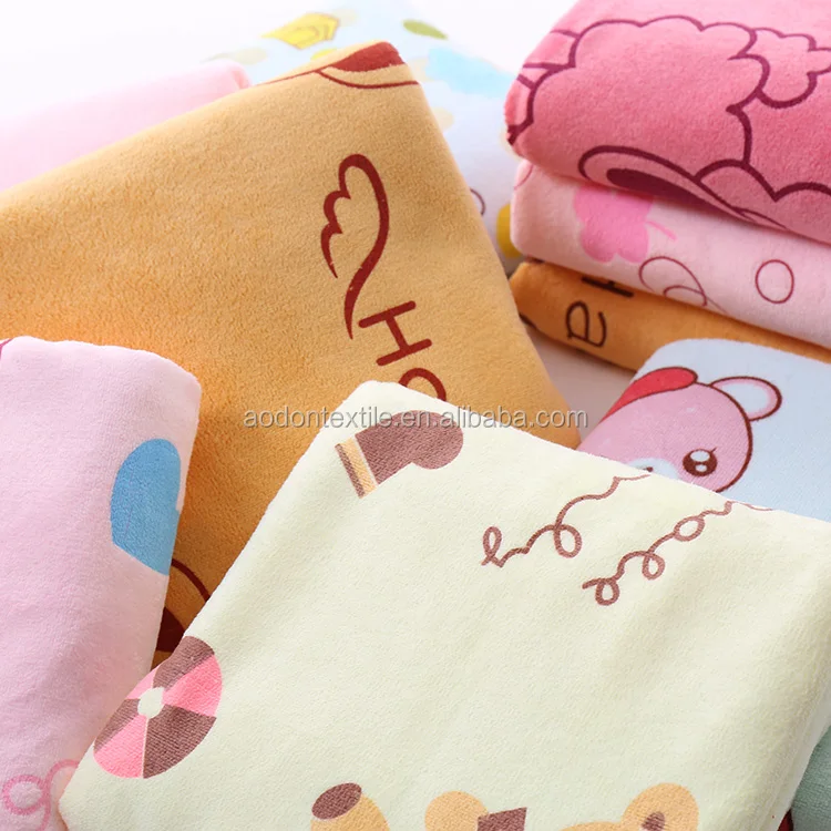 
printed microfiber bath towel 