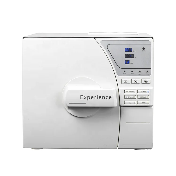 12L Class B Vacuum Steam Sterilizer LED Dental Autoclave With Printer