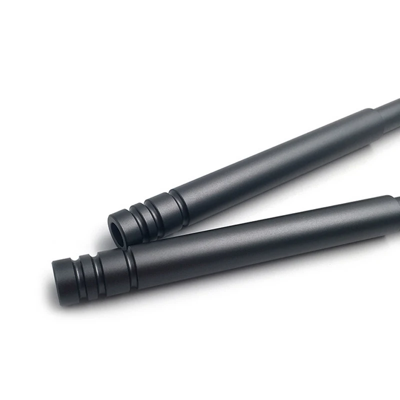 Turning telescopic internally threaded hollow pipe round anodized aluminum tube