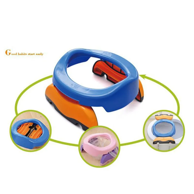 CE with food grade plastic for both Kids Baby Toilet Training Seat Chair Trainer Toddler Toilet Urinal Emergency baby potty seat