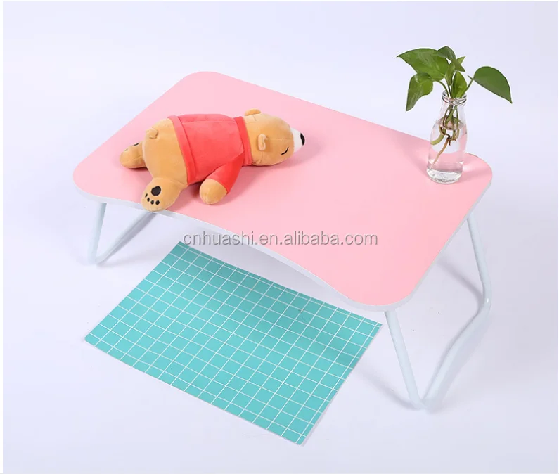Folding W-shape Legs Laptop Table For Student Study Mesa Plegable Para Laptop