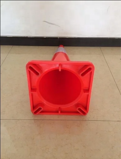 Manufacturer 70 cm 90cm Flexible PVC Safety Traffic Cone Road Cone