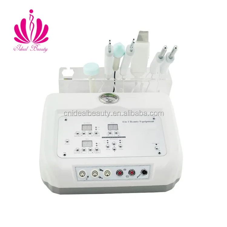 4 in 1 BIO microcurrent ultrasonic skin scrubber microdermabrasion machine (M034)