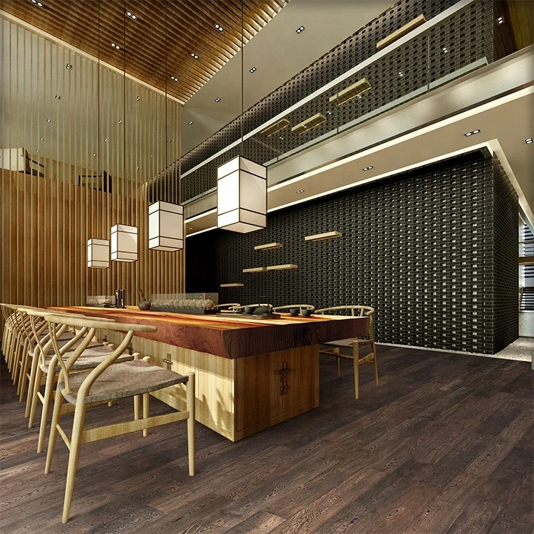 
Sound Proof Eco-friendly Interlocking PVC Flooring Plank 