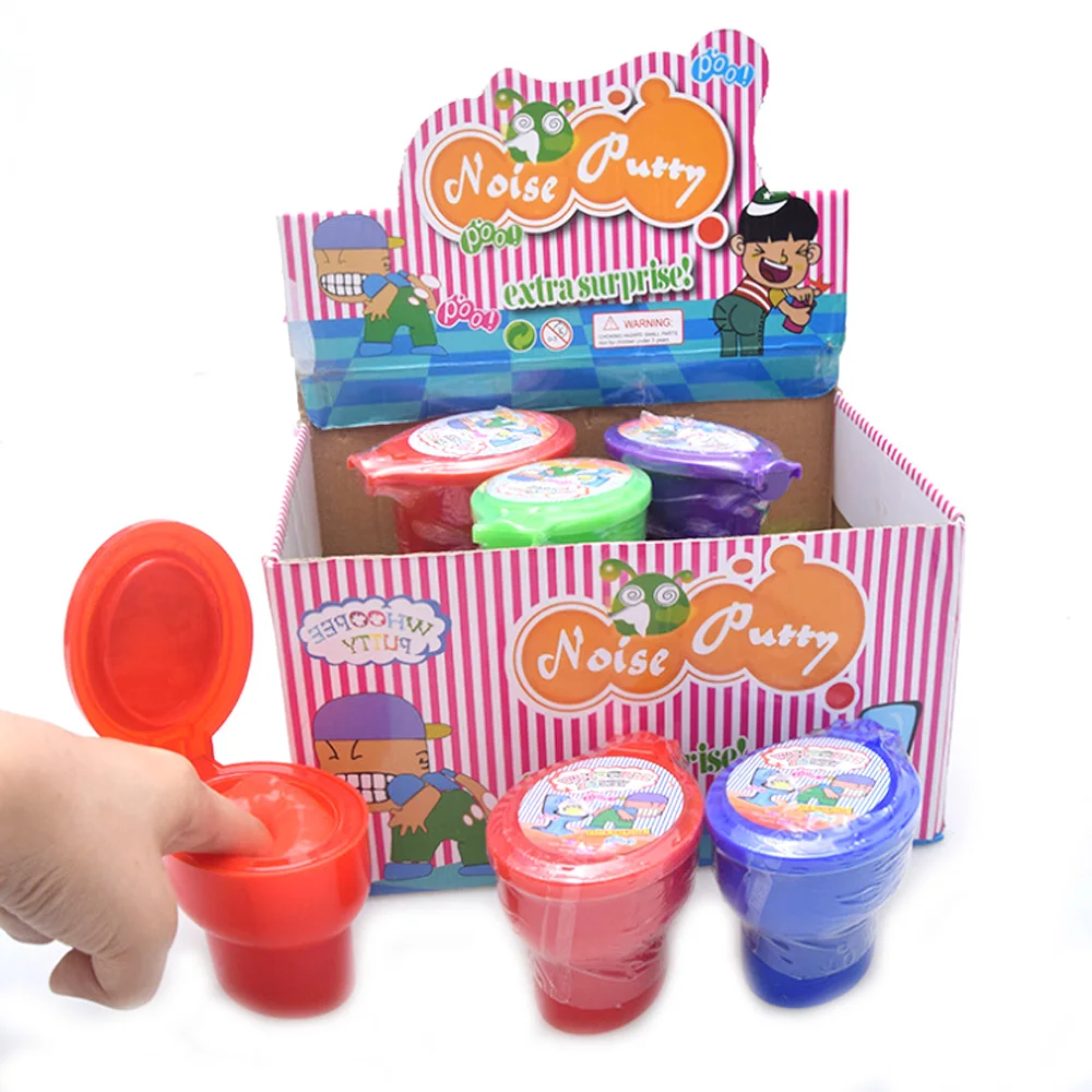 ZQX29 new hot DIY crystal clay large medium size toilet fart crazy mud slime