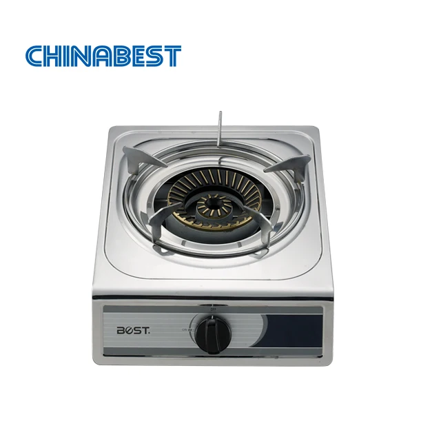 Chinabest хорошее качество высокого класса одноконфорочная плита газовая плита предварительно окрашенная оцинкованная сталь) с низкой ценой