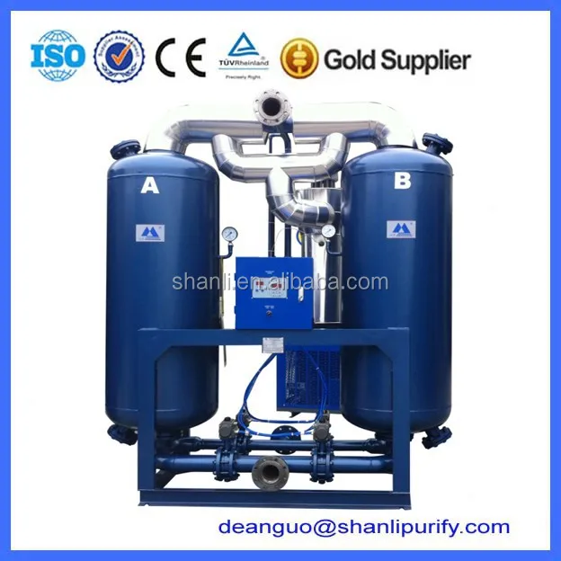 20bar or 40bar high inlet air pressure SLAD adsorption or regeneration desiccant air dryers and filters