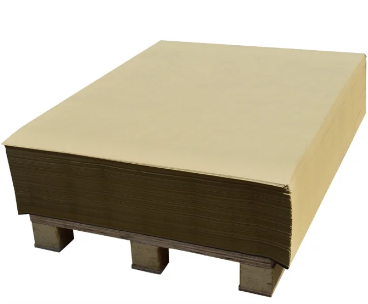 
Yellow Color Rolled Wrapping Kraft Paper 