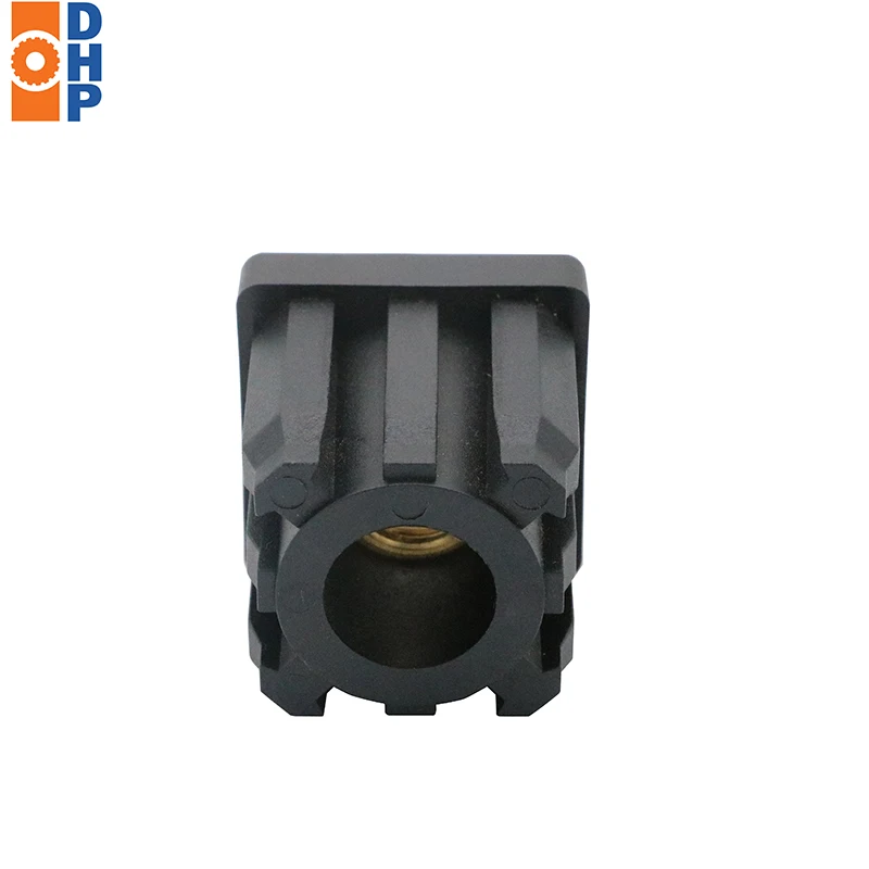 H224-50x16mm пластиковая Расширительная заглушка для трубы квадратного сечения для ковейерная система