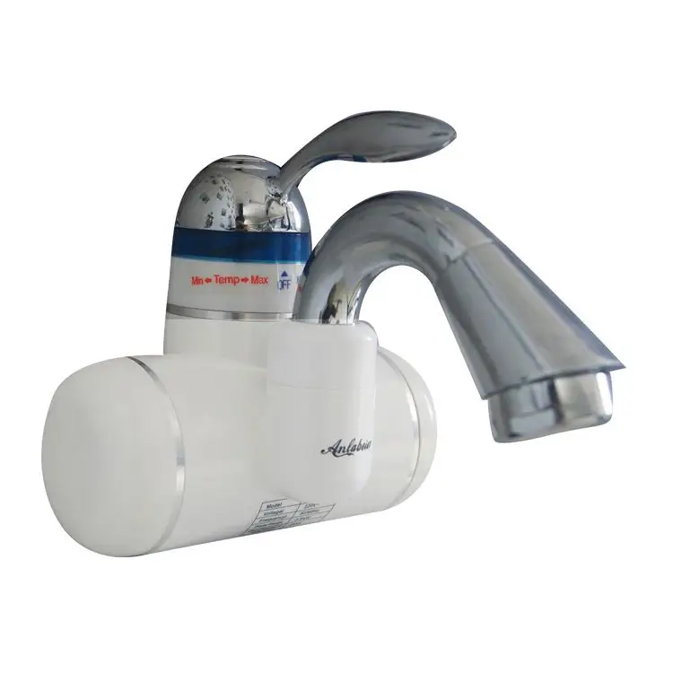 Instant Electric Water Heater Tap Faucet With Red Copper Heating element