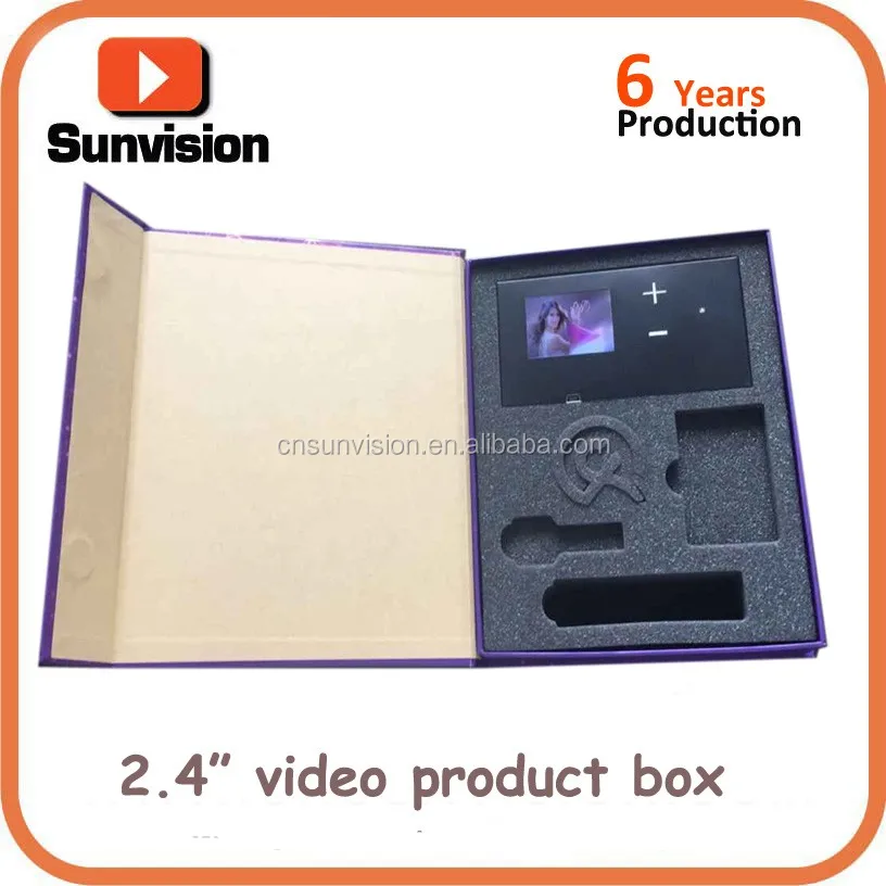 Самая продаваемая видео рекламная карта Батарея creativevideo брошюра 7 дюймов lcd HD экран цифровой открытка с образцами