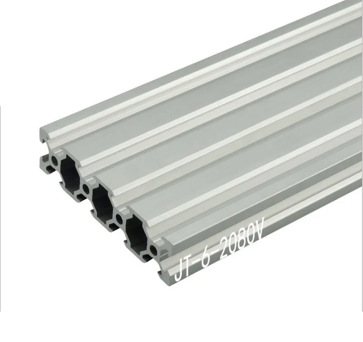 
6000 Series industry black anodized aluminum extrusion profile 2040 V slot aluminium profile 