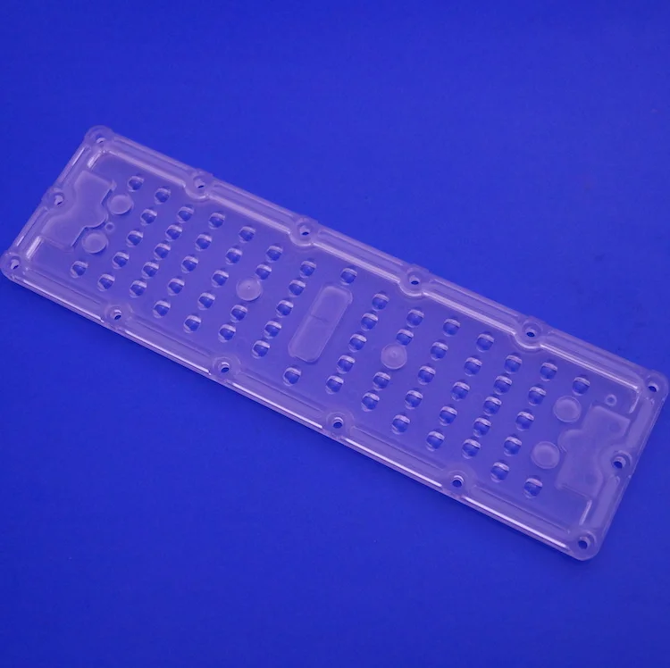 64 3030 SMD PCB LED 50W Vertical Lens 80x155 Degree Led Array Module Street Light