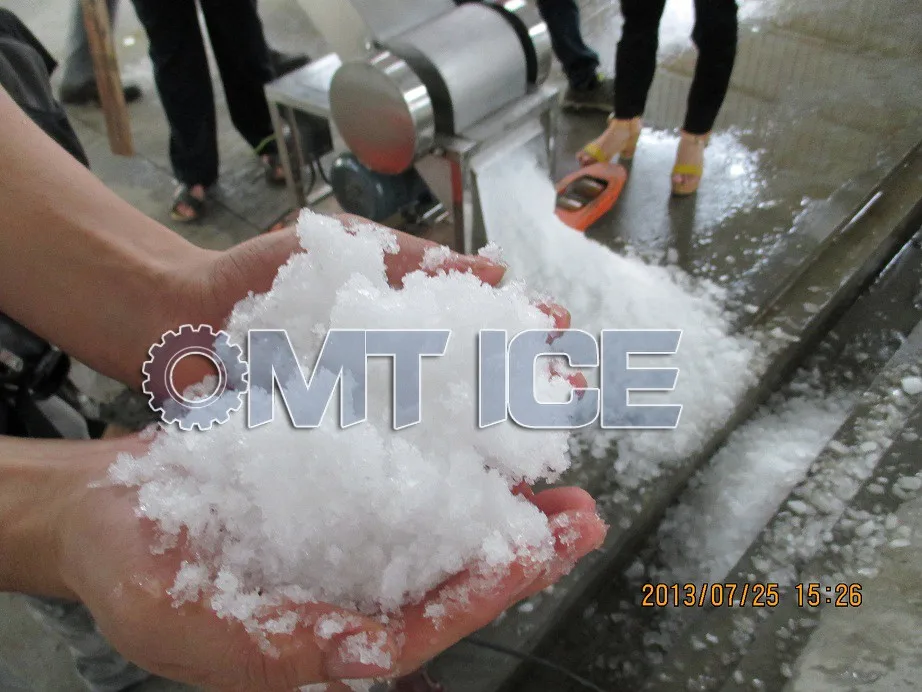 OMT  Industrial Ice Crushing Machine for cube ice or tube ice Cutting Crushed