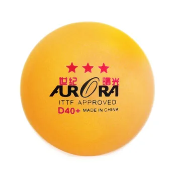 Aurora Best quality ITTF approved 3 star 40mm ping pong ball abs seam table tennis ball competition ball
