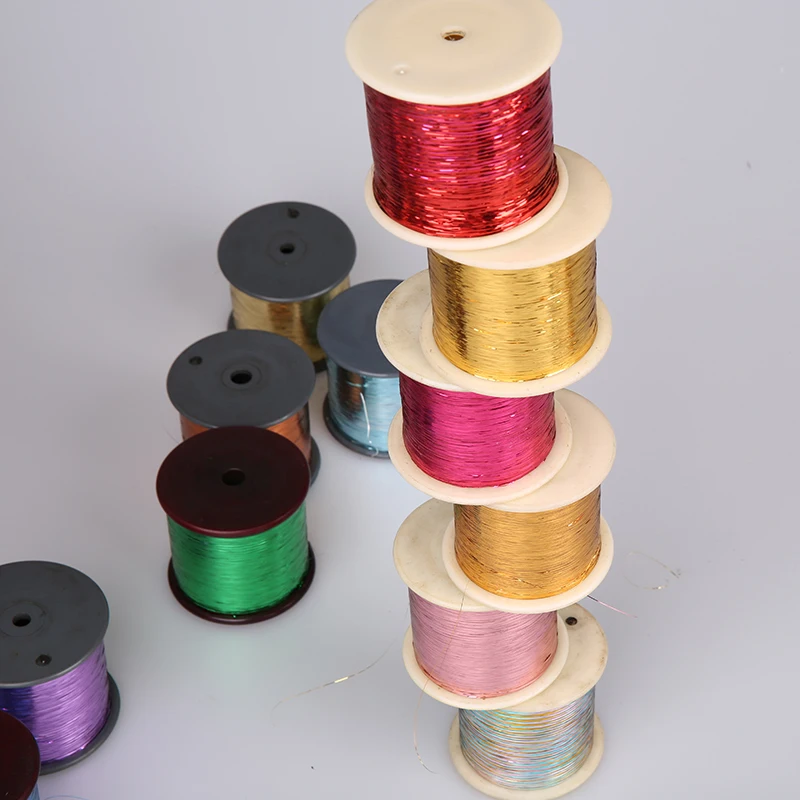 OEM/ODM сверкающая металлическая нить типа M для искусственных приманок сорняков