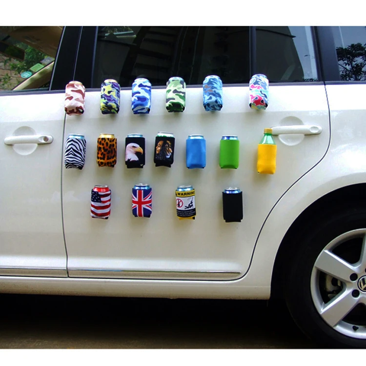 EDIOM Customized Insulated Beverage Beer Neoprene Magnet Can Cooler