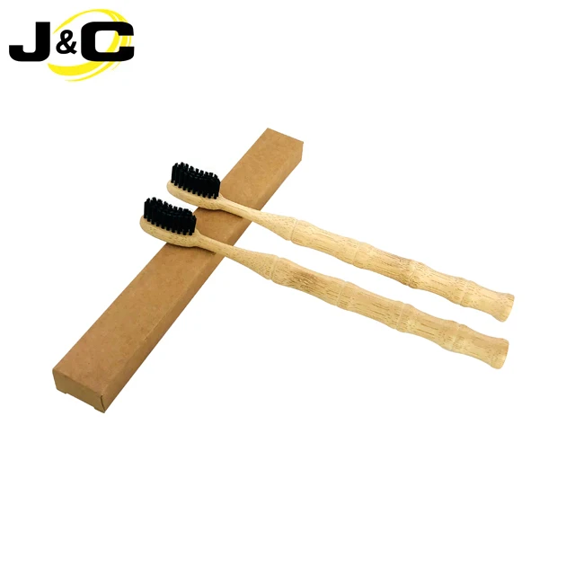 Eco-friendly bamboo toothbrush with soft bristles for hotel using in China