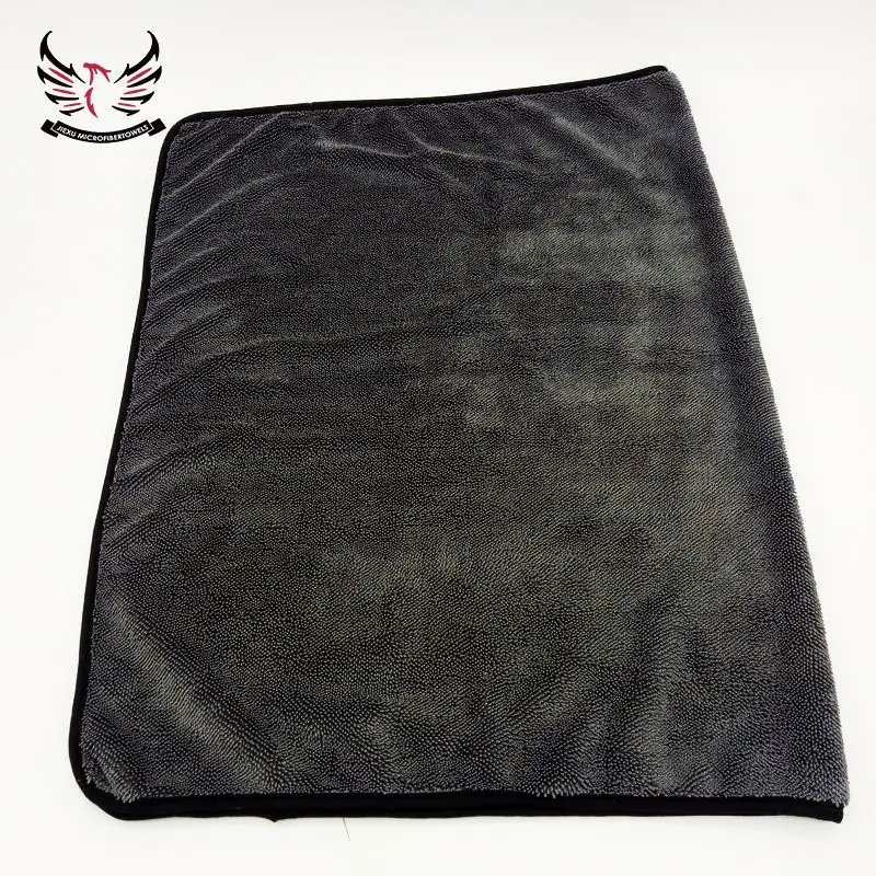 super water absorption microfiber twist car drying towel