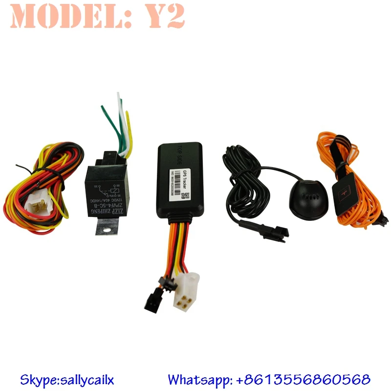 Car vehicle Gps Tracker y202 Gps Tracker  track by mobile app and web platform server