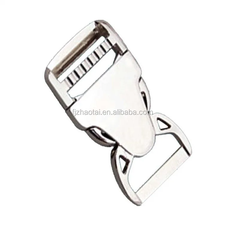 quick side metal alloy release buckle in bag parts accessories wholesale  10mm/15mm/25mm/32mm/38mm automatic blet quick release